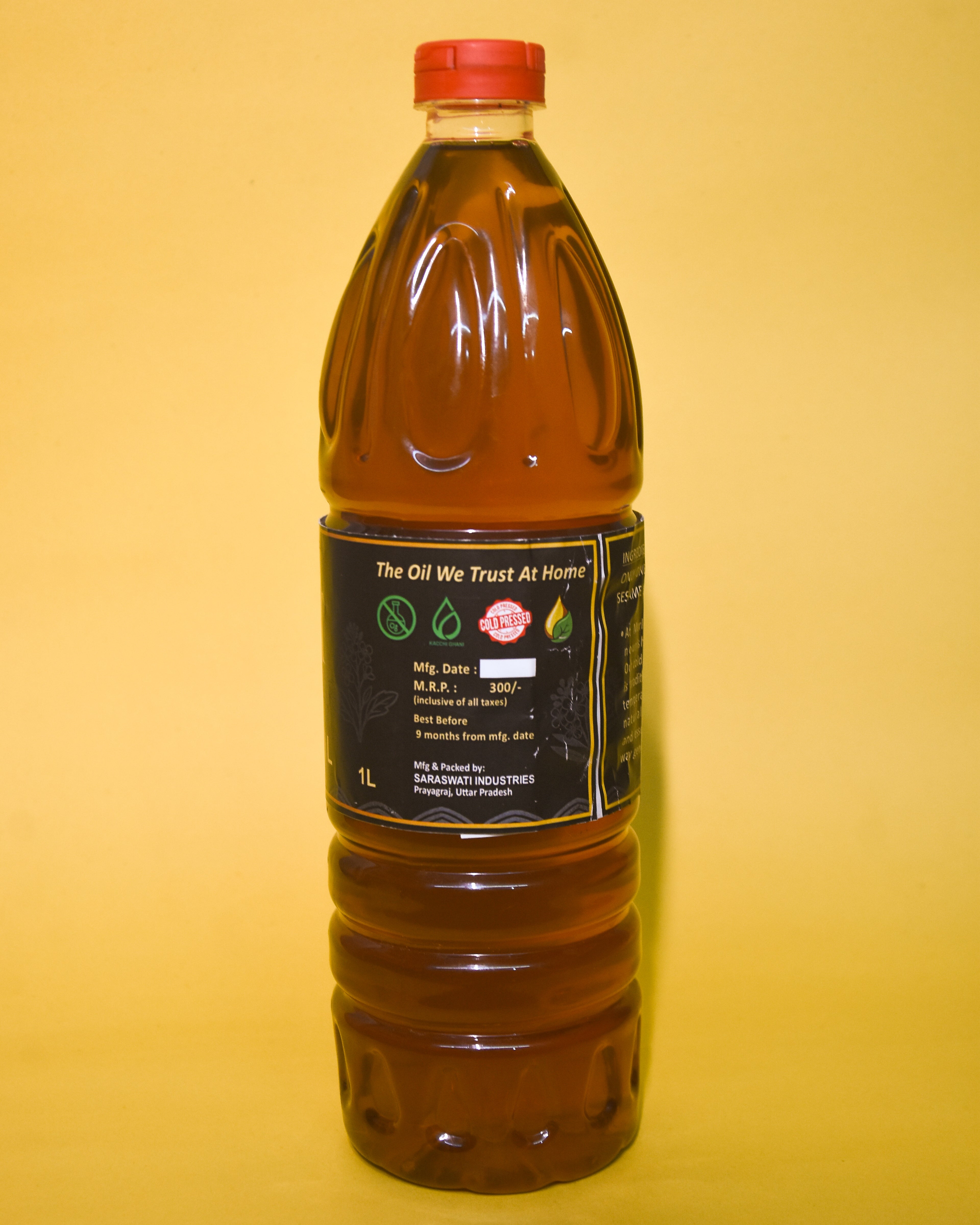 Murli Cold Pressed  Sesame Seed Oil 1L