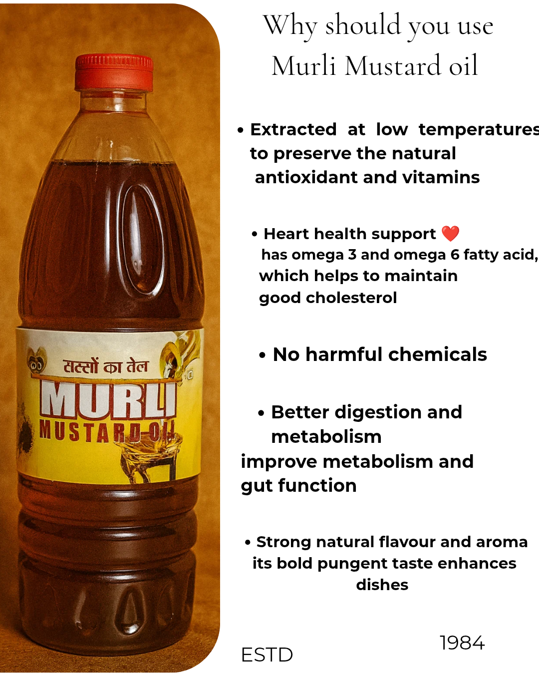 Murli Mustard Oil 1L